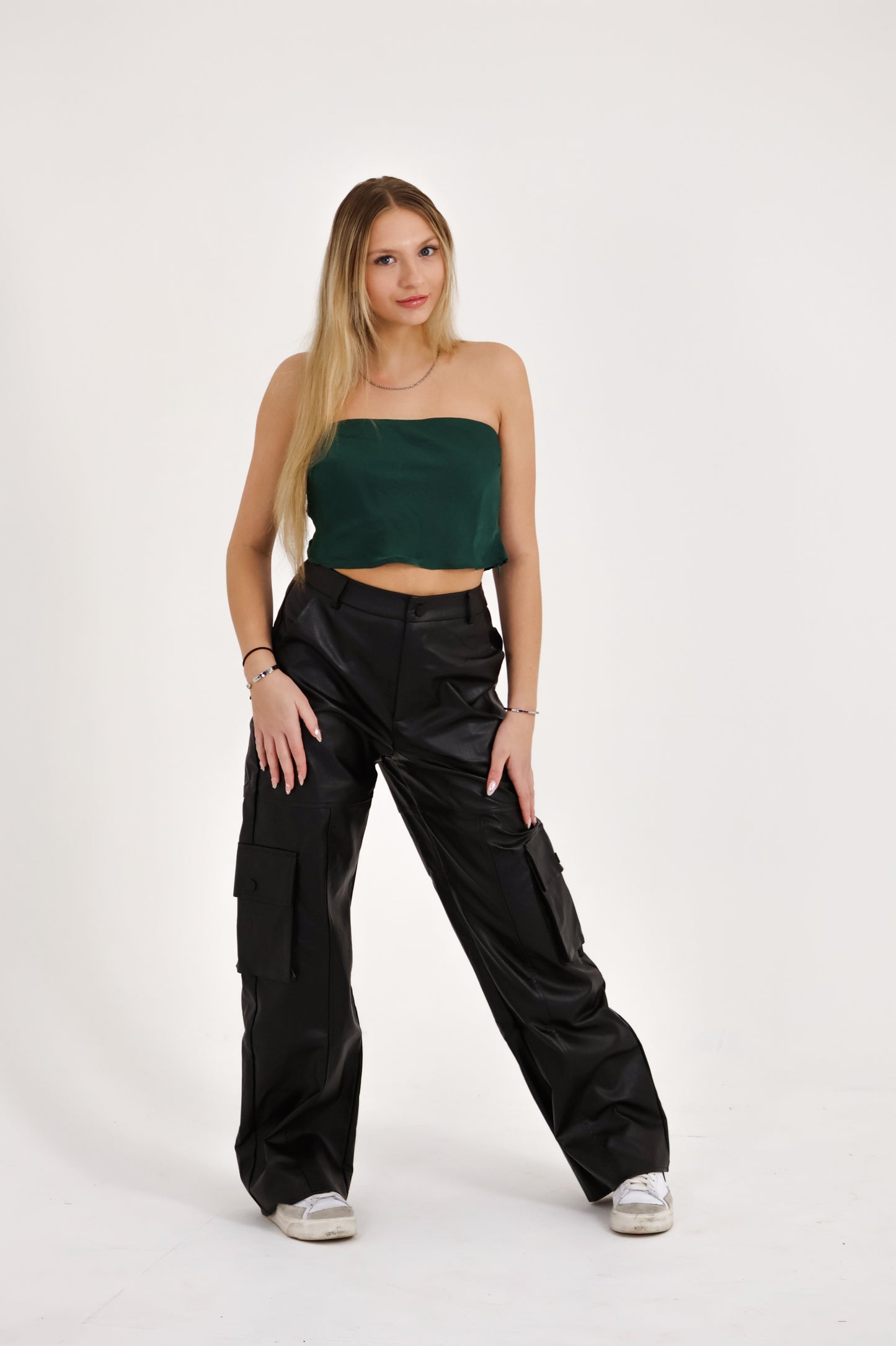 Jordan Leather Cargo Pants