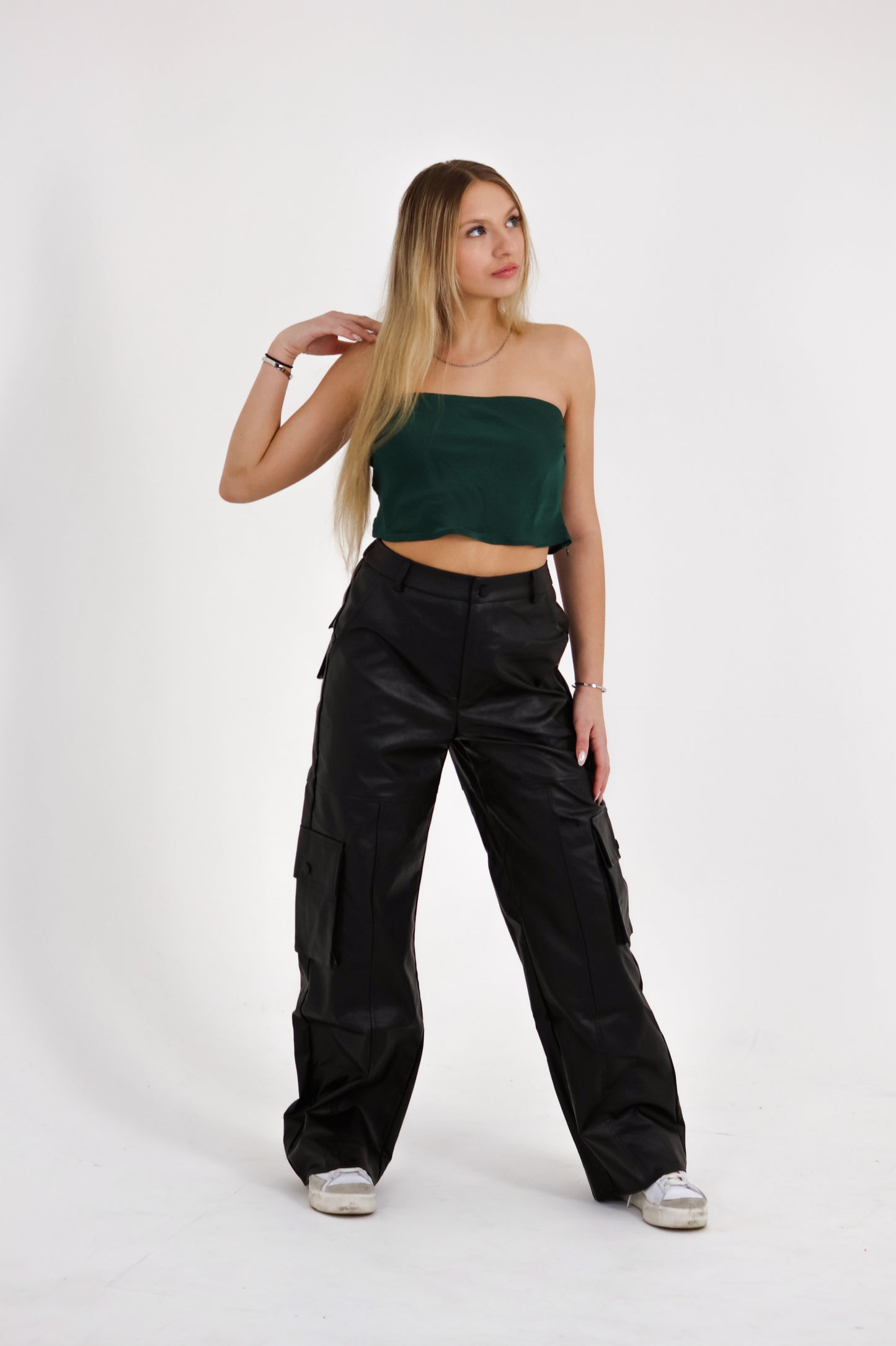 Jordan Leather Cargo Pants
