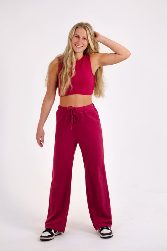 Claire Waffle Knit Pants