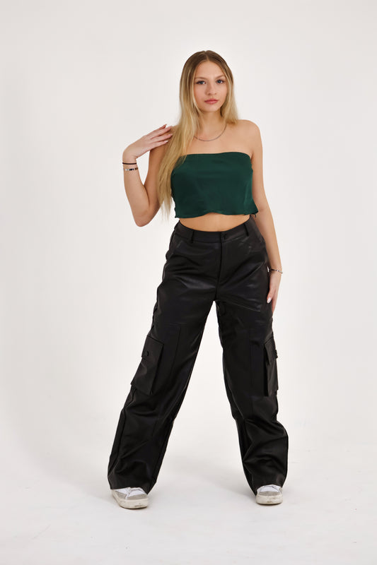 Jordan Leather Cargo Pants