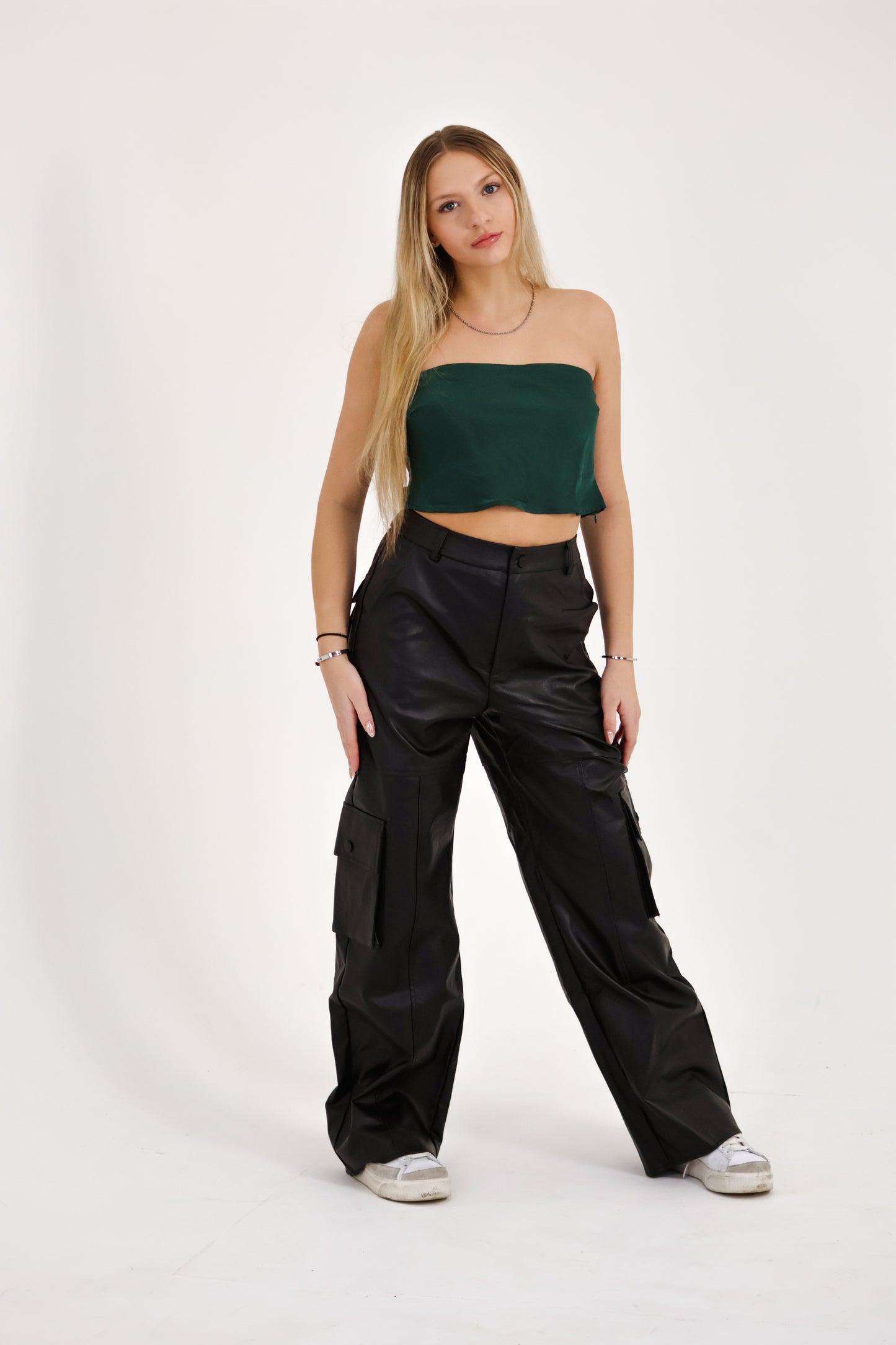 Jordan Leather Cargo Pants