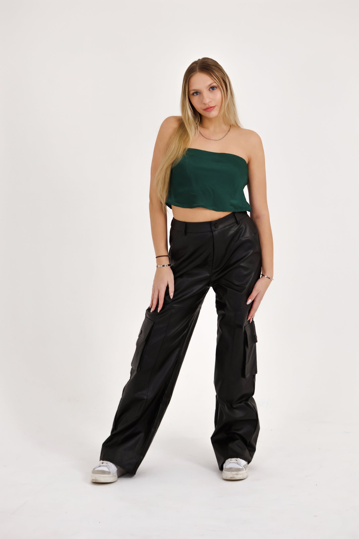 Jordan Leather Cargo Pants