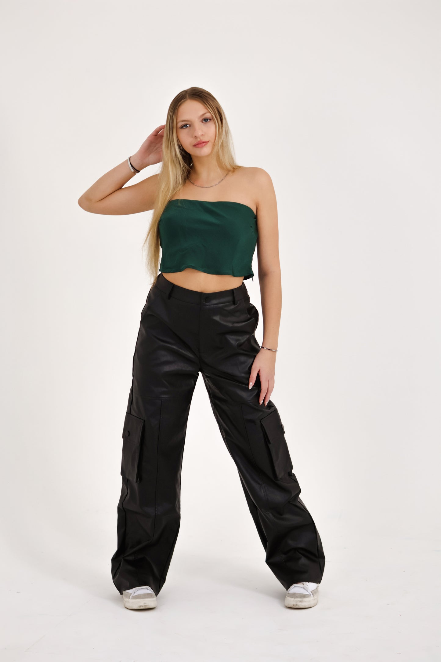 Jordan Leather Cargo Pants