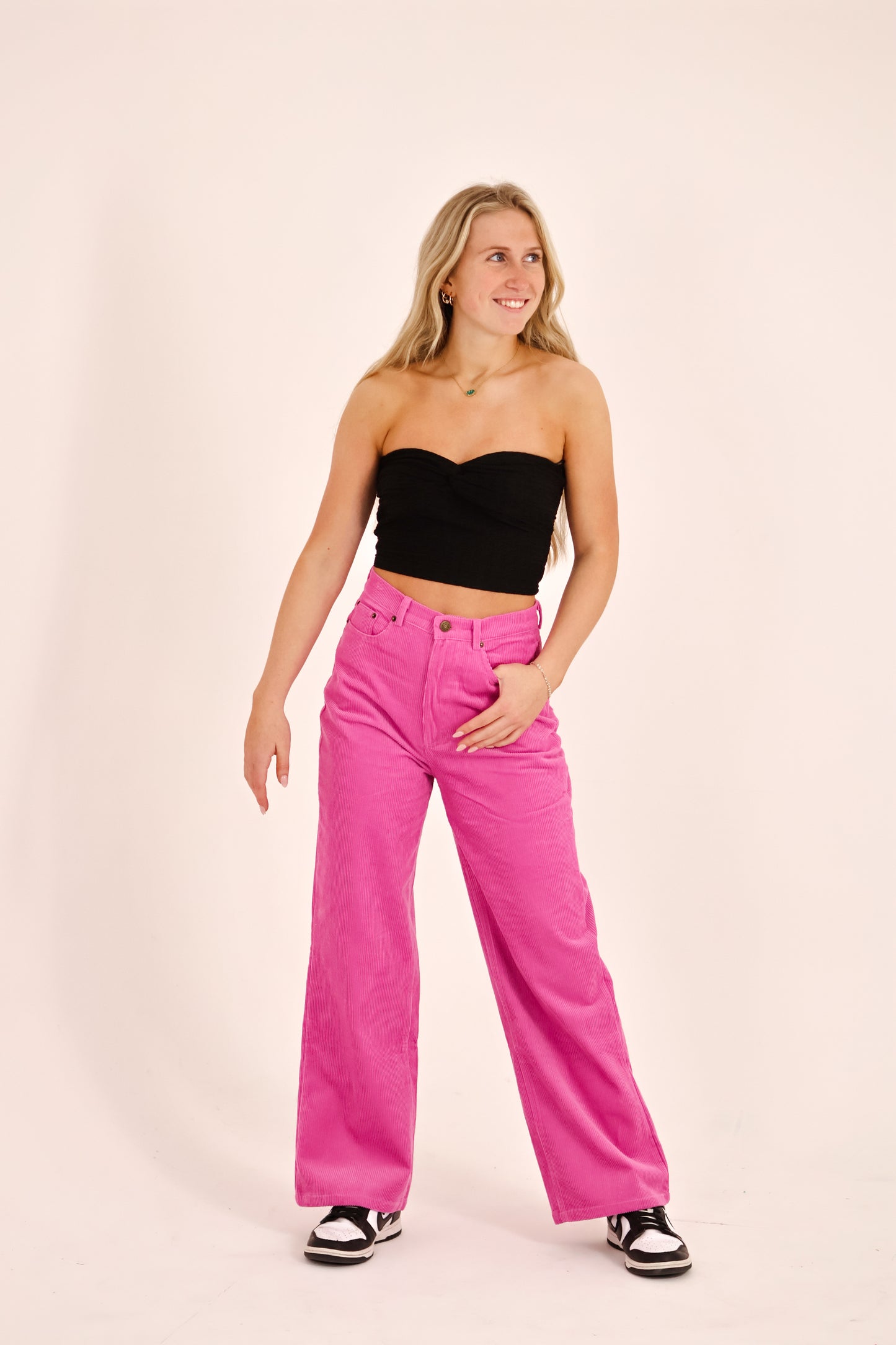 Madison Pink Corduroy Pants